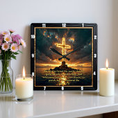 Eternal Promise The Cross John Full John 3:16 Vierkante Klok