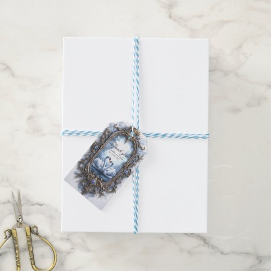 Eternal Reflection – De Swanheart Unie. Cadeaulabel (Met Touw)