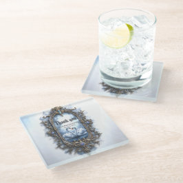 Eternal Reflection – De Swanheart Unie. Glazen Onderzetter