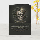 Eternal Reign Wenskaart Kaart (Gele Bloem)