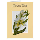 Eternal Rest Mass Offering Card (Voorkant)