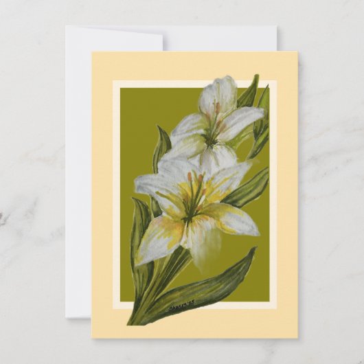 Eternal Rest Mass Offering Card Notitiekaartje (Voorkant)