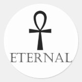 Eternal Ronde Sticker (Voorkant)