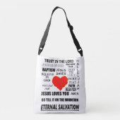 Eternal Salvation Crossbody Tas (Achterkant)