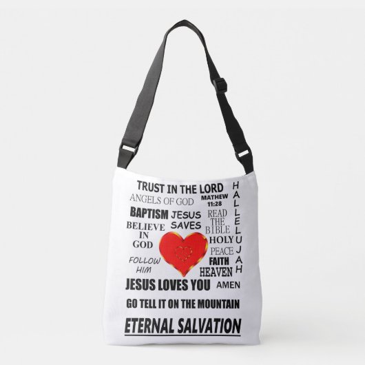 Eternal Salvation Crossbody Tas (Voorkant)