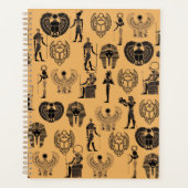 Eternal Sands: Egyptian Antique Elegance for Time Planner (Voorkant)