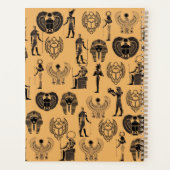 Eternal Sands: Egyptian Antique Elegance for Time Planner (Achterkant)