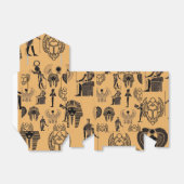 Eternal Sands: Egyptische Antiek elegantie voor ti Bedankdoosjes (Uitgevouwen)