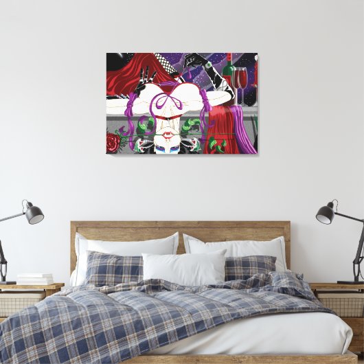 Eternal Seduction Stretched Canvas Afdrukken (Insitu (Slaapkamer))