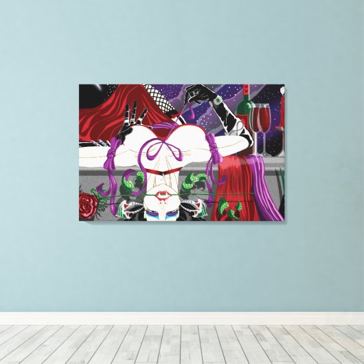 Eternal Seduction Stretched Canvas Afdrukken (Insitu (Houten vloer))