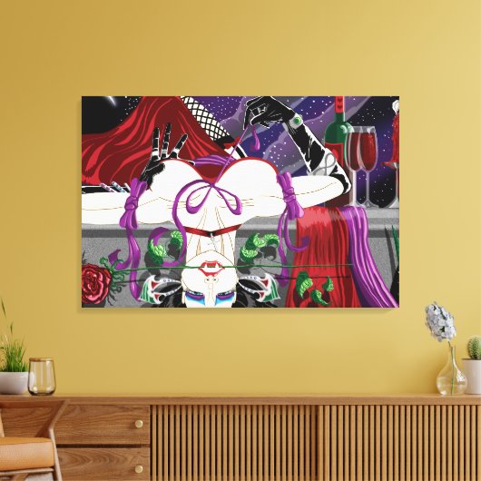 Eternal Seduction Stretched Canvas Afdrukken (Insitu (Woonkamer))