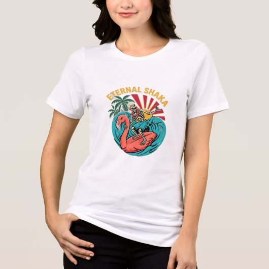 Eternal Shaka Tri-Blend Shirt (Voorkant)