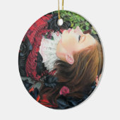 Eternal slaap sprookje donkere prinses Ornament (Links)