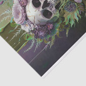 Eternal Soul, Gothic Skull, Moeder Natuur Decoupag Tissuepapier (Detail)