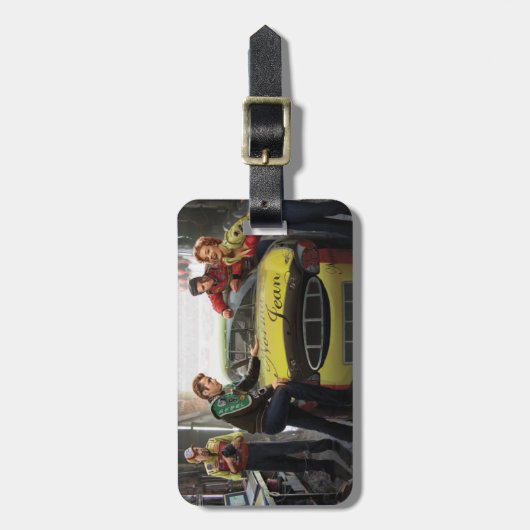 Eternal Speedway Bagagelabel (Voorkant verticaal)