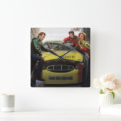 Eternal Speedway Vierkante Klok (Huis)