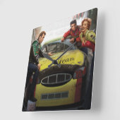 Eternal Speedway Vierkante Klok (Hoek)