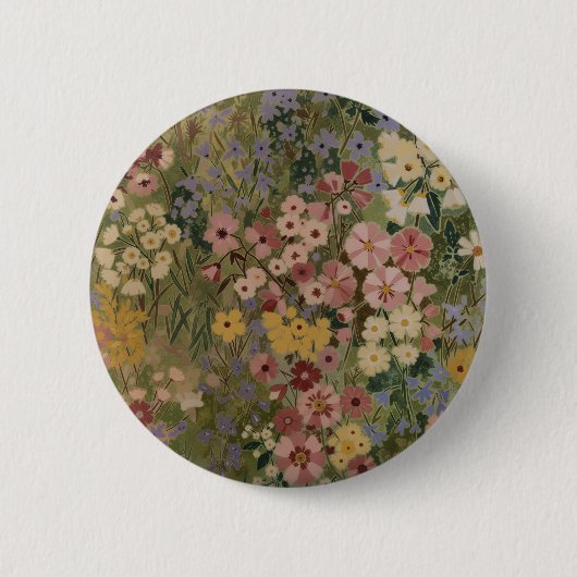 Eternal Spring Bloom Ronde Button 5,7 Cm (Voorkant)
