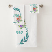 Eternal Spring Colors & Flowers Bad Handdoek (Insitu)