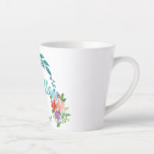 Eternal Spring Colors & Flowers Latte Mok (Rechts)