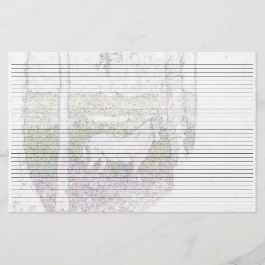 Eternal Spring Lined Stationery Briefpapier (Voorkant)