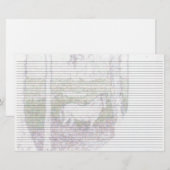 Eternal Spring Lined Stationery Briefpapier (Voorkant / Achterkant)