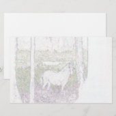 Eternal Spring Unlining Stationery Briefpapier (Voorkant / Achterkant)