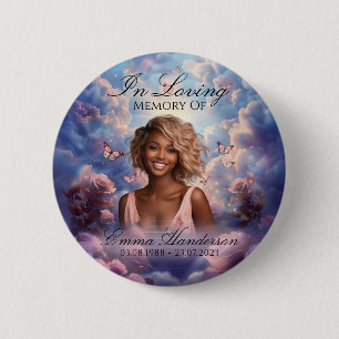 Eternal Stairway-herdenkingsspeld Ronde Button 5,7 Cm