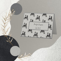 Eternal Stone paar Boho gast zitkaart