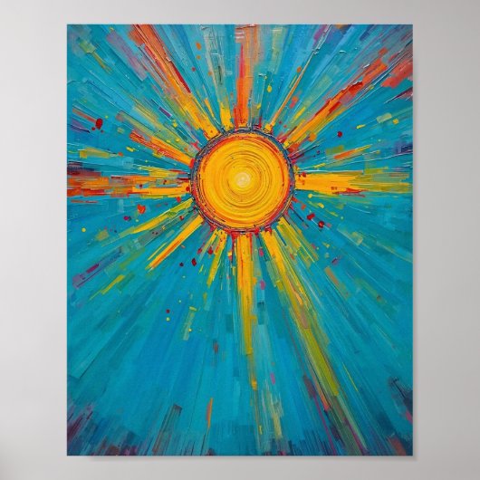 Eternal Sun & Sky Poster (Voorkant)