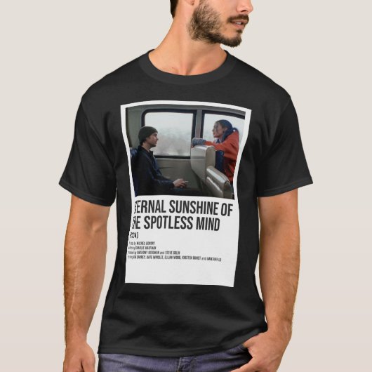 ETERNAL SUNSHINE OF THE SPOTLESS MIND train POSTER T-shirt (Voorkant)