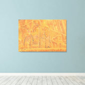 Eternal Throne Achaemenid Glory Canvas Afdruk (Insitu (Houten vloer))