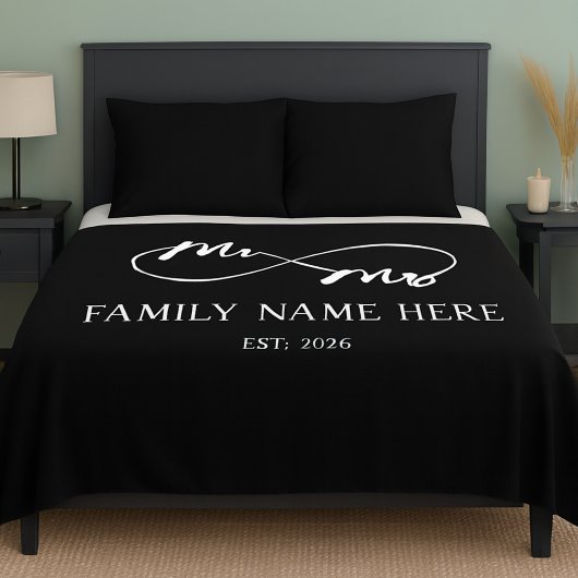 Eternal Us – Mr & Mrs  Sherpa Deken