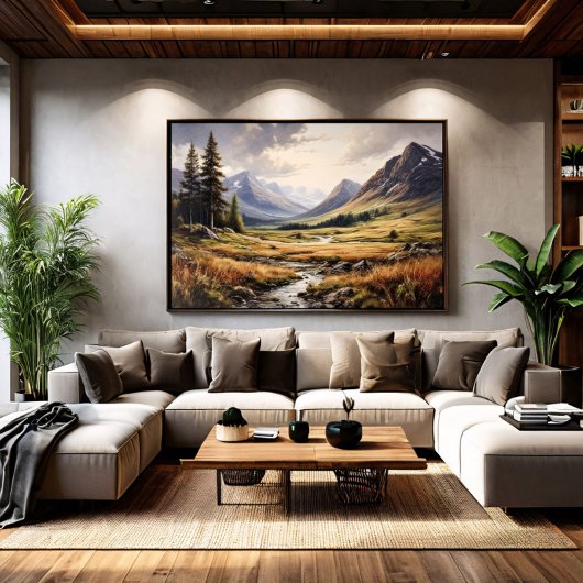 Eternal Valley Canvas Afdruk