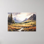 Eternal Valley Canvas Afdruk (Voorkant)