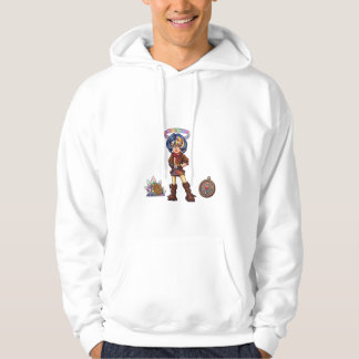 Eternal Voyager: Geborduurd Cele Hoodie