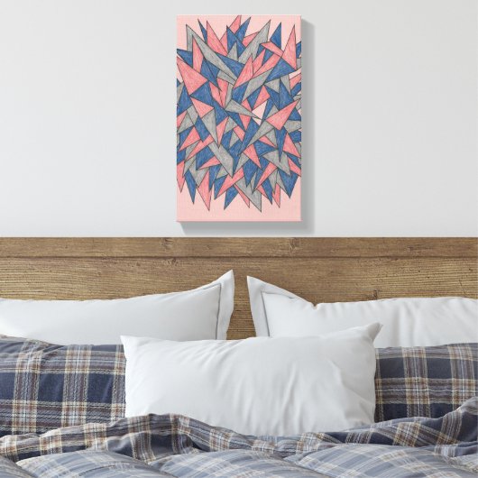 Eternal Weave Canvas Afdruk (Insitu (Slaapkamer))