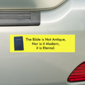 Eternale bijbel bumpersticker (Op auto)