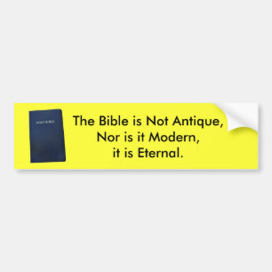 Eternale bijbel bumpersticker
