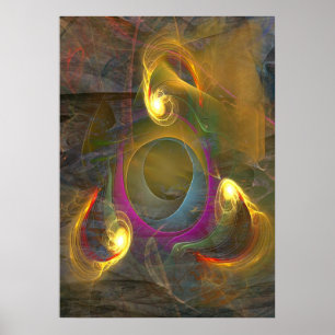 Eternale driehoek poster