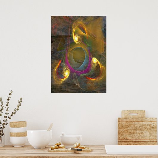 Eternale driehoek poster (Keuken)