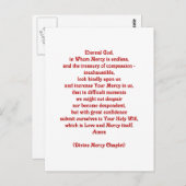 Eternale God in wiens genade eindeloos is... Briefkaart (Voorkant / Achterkant)