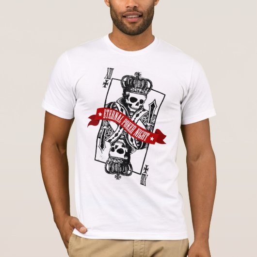 Eternale nacht van Poker T-shirt (Voorkant)