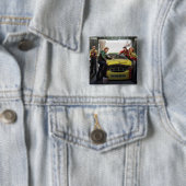 Eternale snelweg 2 vierkante button 5,1 cm (In situ)