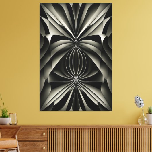 Eternaliteitswerveling Canvas Afdruk (Insitu (Woonkamer))