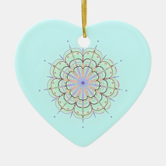 EternalJourney191 Keramisch Ornament (Voorkant)