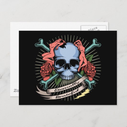 Eternally Grateful Briefkaart (Voorkant / Achterkant)