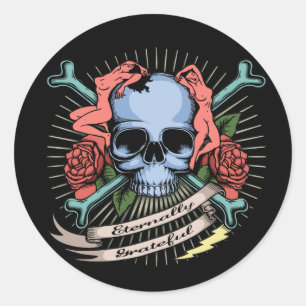 Eternally Grateful Ronde Sticker