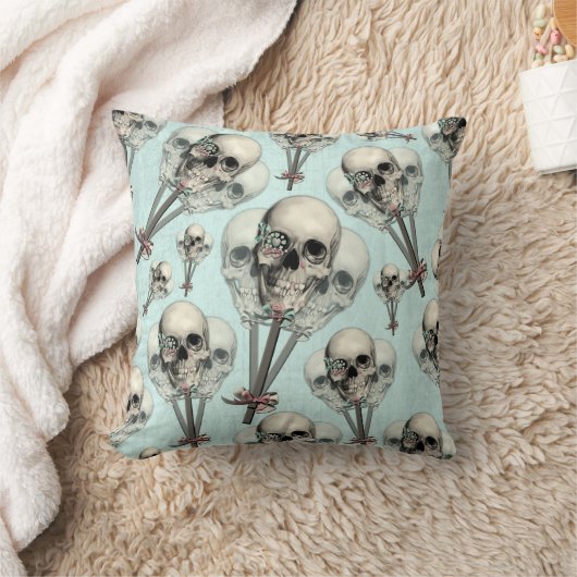 Eternally Sweet Skull Lollipops Kussen (Deken)
