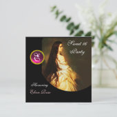 ETERNELE SCHOONHEID, ZOETE 16, ROZE, ZWART, WIT DA KAART (Staand voorkant)